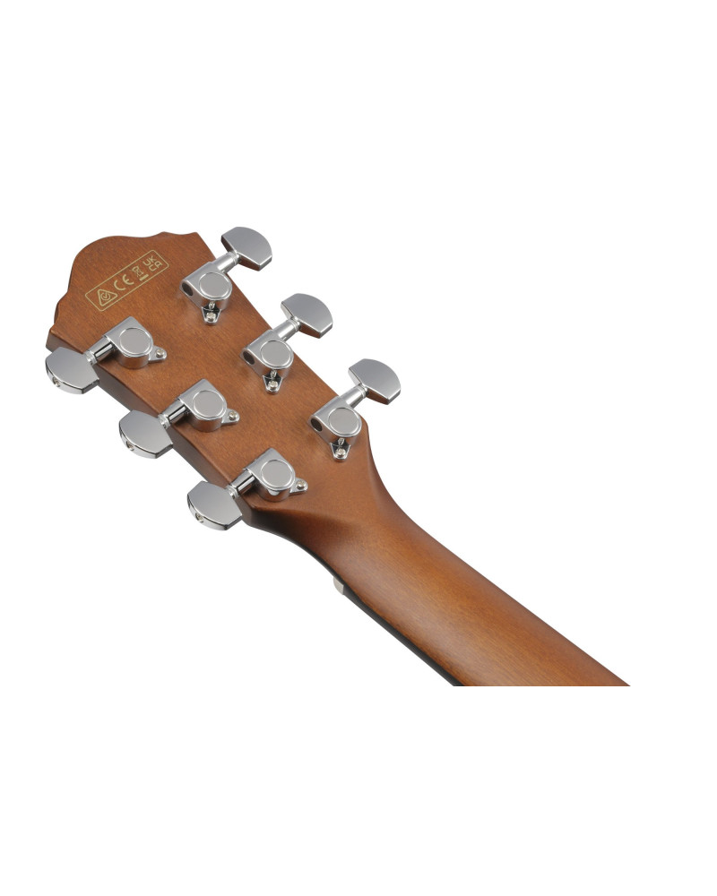 Ibanez AEWC11-TCB AEW Acoustic Guitar 6-String - Transparent Charcoal Burst High Gloss