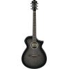 Ibanez AEWC11-TCB AEW Acoustic Guitar 6-String - Transparent Charcoal Burst High Gloss