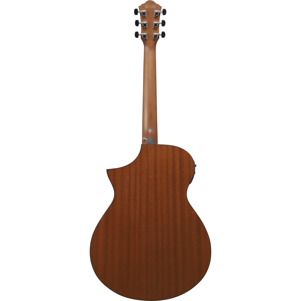 Ibanez AEWC11-TCB AEW Acoustic Guitar 6-String - Transparent Charcoal Burst High Gloss