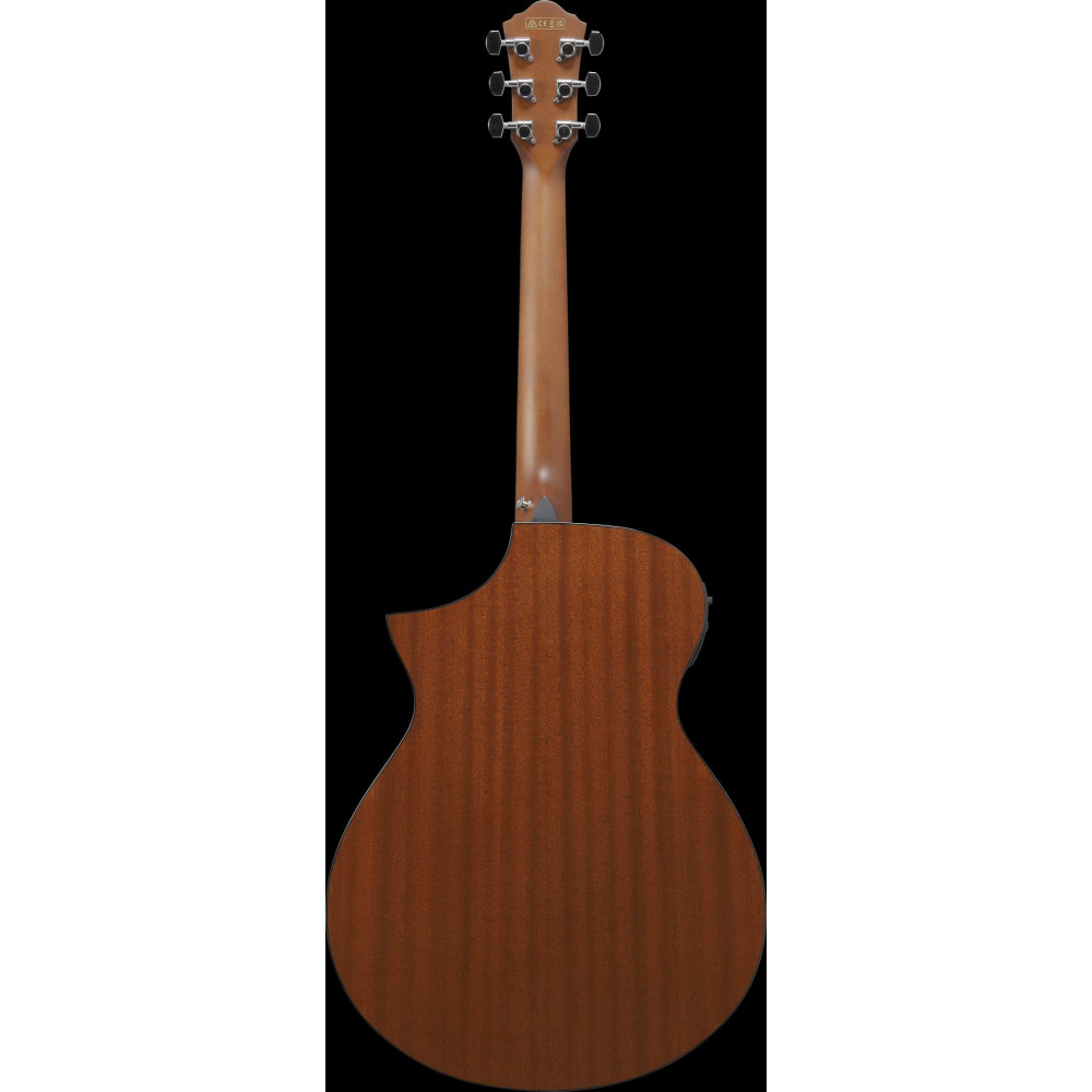 Ibanez AEWC11-TCB AEW Acoustic Guitar 6-String - Transparent Charcoal Burst High Gloss