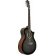 Ibanez AEWC11-TCB AEW Acoustic Guitar 6-String - Transparent Charcoal Burst High Gloss