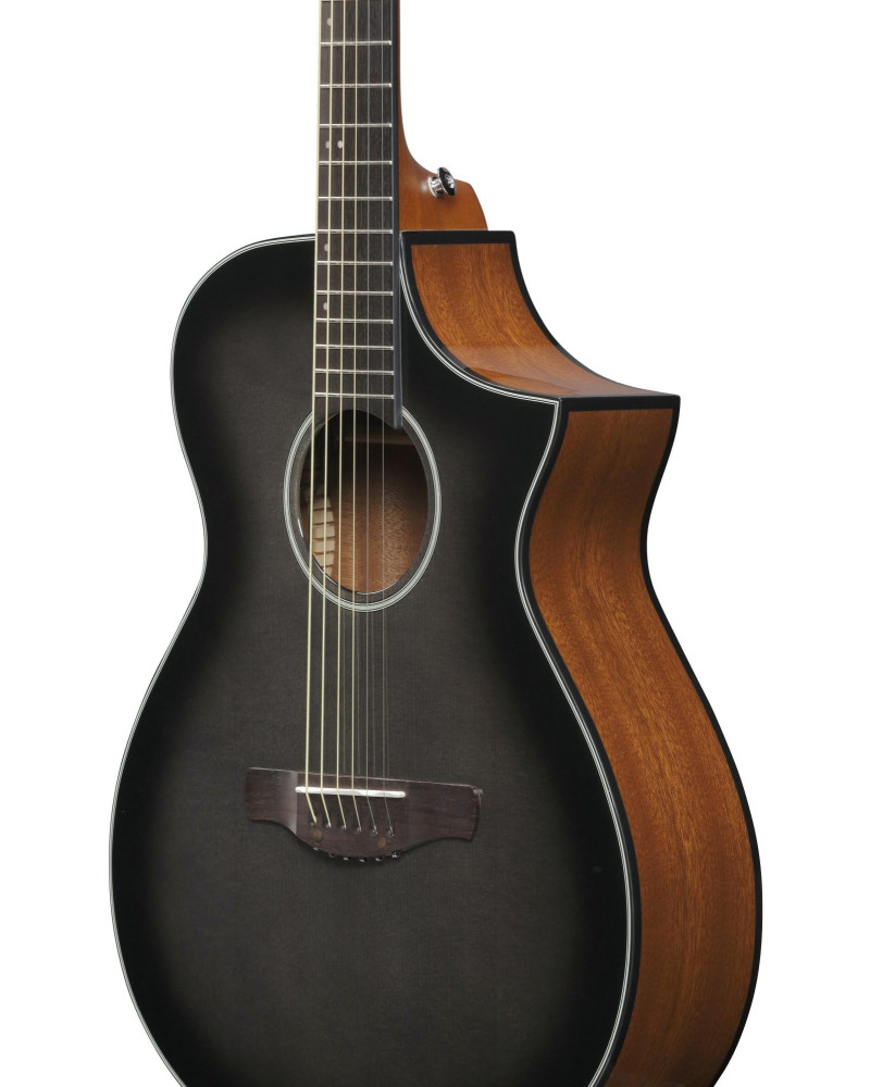 Ibanez AEWC11-TCB AEW Acoustic Guitar 6-String - Transparent Charcoal Burst High Gloss