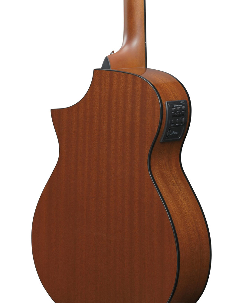 Ibanez AEWC11-TCB AEW Acoustic Guitar 6-String - Transparent Charcoal Burst High Gloss