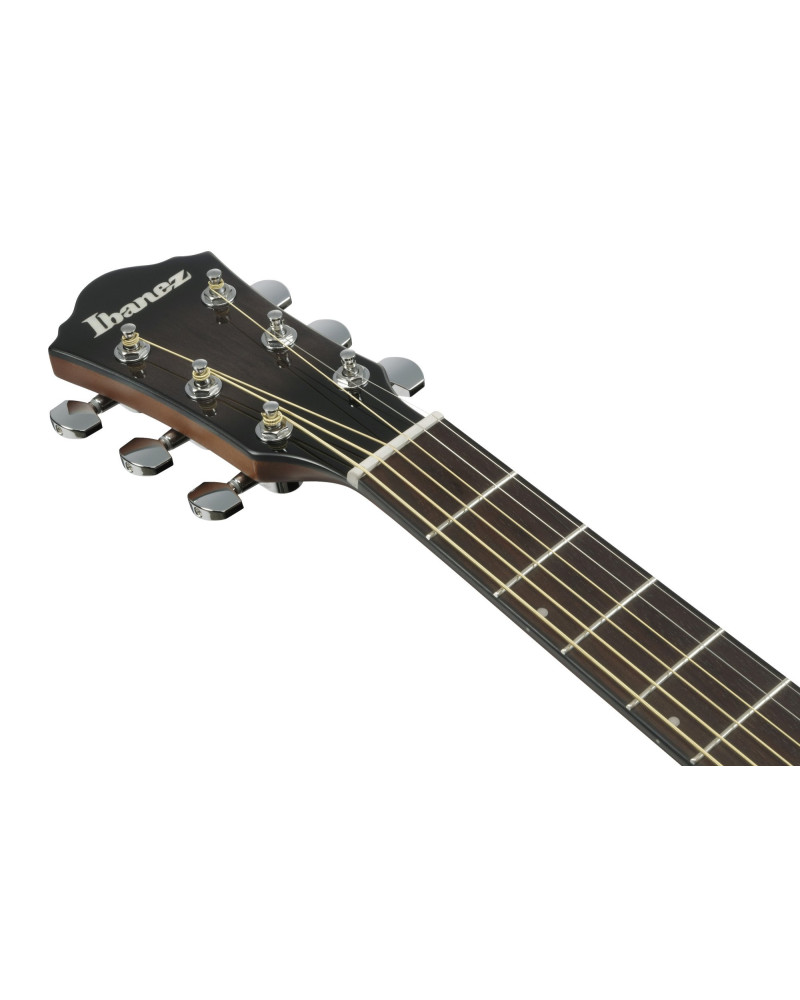 Ibanez AEWC11-TCB AEW Acoustic Guitar 6-String - Transparent Charcoal Burst High Gloss