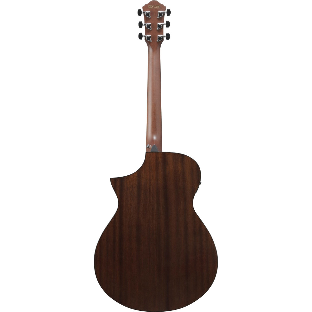 Ibanez AEWC16QA-TEH AEWC Acoustic Guitar 6-String - Transparent Emerlad Burst Top & Natural High Gloss Back & Side