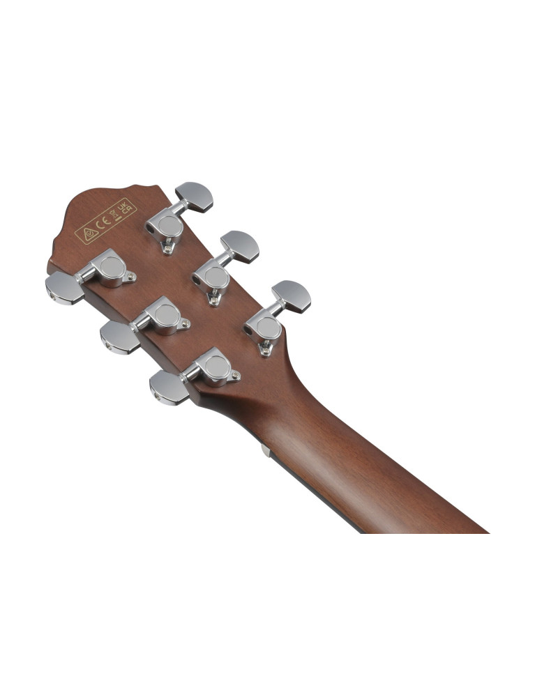 Ibanez AEWC16QA-TEH AEWC Acoustic Guitar 6-String - Transparent Emerlad Burst Top & Natural High Gloss Back & Side