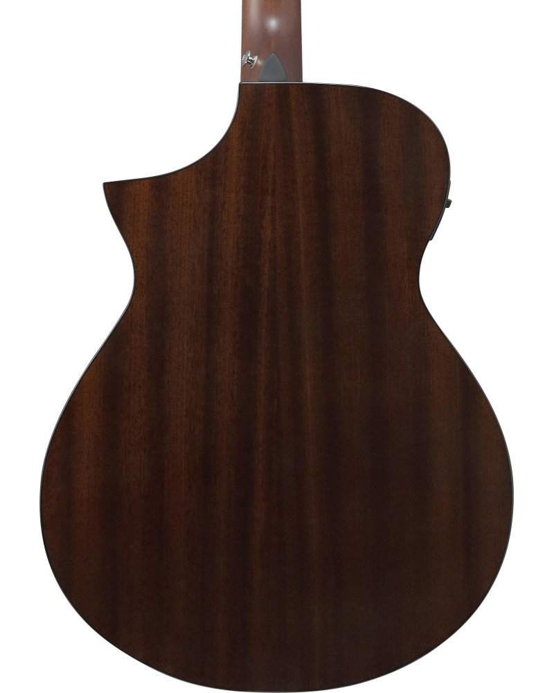 Ibanez AEWC16QA-TKH AEWC Acoustic Guitar 6-String - Transparent Black Sunburst Top & Natural High Gloss Back & Side