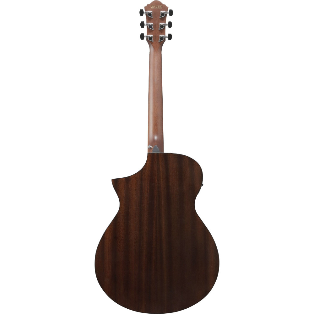 Ibanez AEWC16QA-TLH AEWC Acoustic Guitar 6-String - Transparent Blue Sunburst Top & Natural High Gloss Back & Side