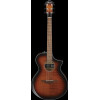 Ibanez AEWC400-AMS AEWC Acoustic Guitar 6-String - Transparent Black Sunburst