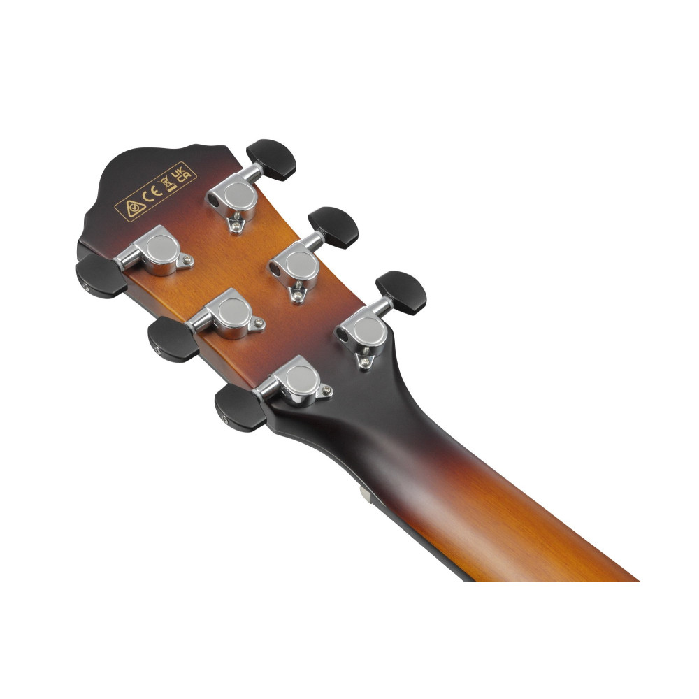 Ibanez AEWC400-AMS AEWC Acoustic Guitar 6-String - Transparent Black Sunburst
