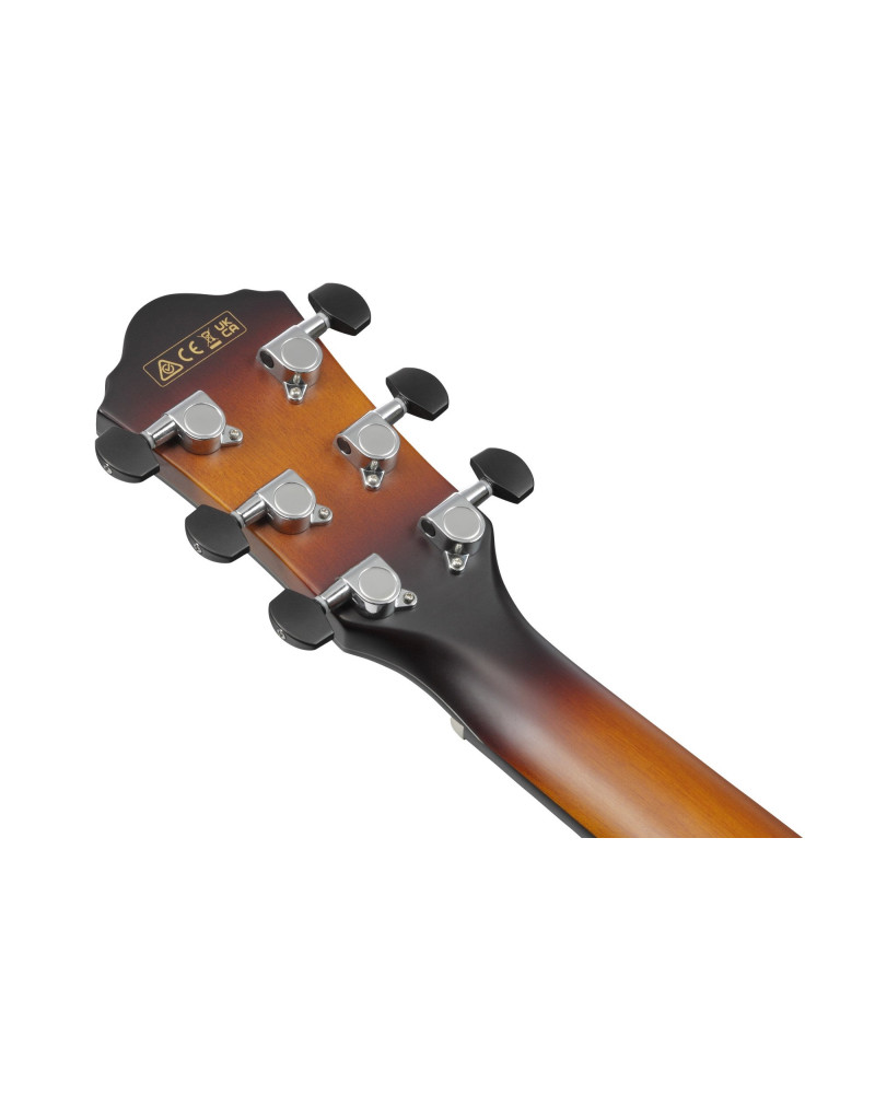Ibanez AEWC400-AMS AEWC Acoustic Guitar 6-String - Transparent Black Sunburst