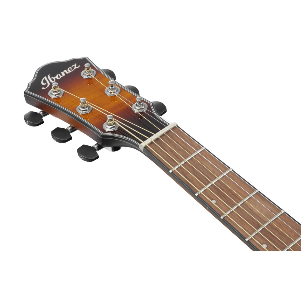 Ibanez AEWC400-AMS AEWC Acoustic Guitar 6-String - Transparent Black Sunburst
