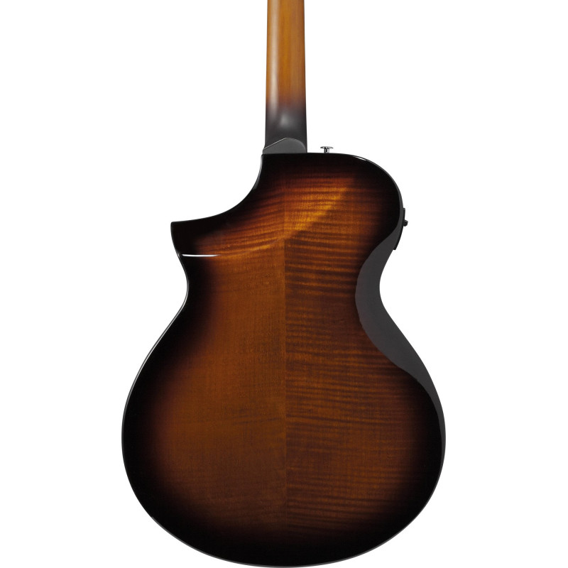 Ibanez AEWC400-AMS AEWC Acoustic Guitar 6-String - Transparent Black Sunburst