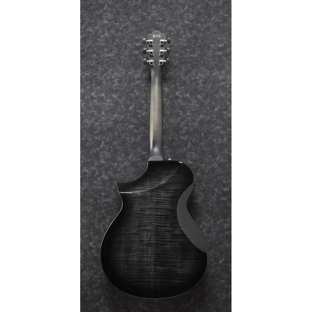 Ibanez AEWC400-TKS AEWC Acoustic Guitar 6-String - Transparent Black Sunburst