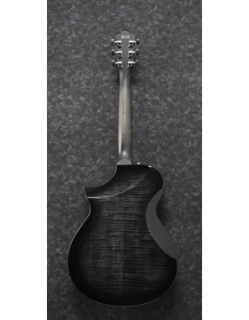 Ibanez AEWC400-TKS AEWC Acoustic Guitar 6-String - Transparent Black Sunburst