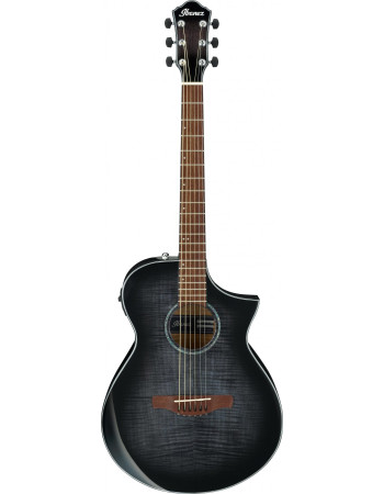 Ibanez AEWC400-TKS AEWC Acoustic Guitar 6-String - Transparent Black Sunburst