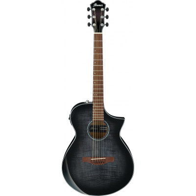 Ibanez AEWC400-TKS AEWC Acoustic Guitar 6-String - Transparent Black Sunburst