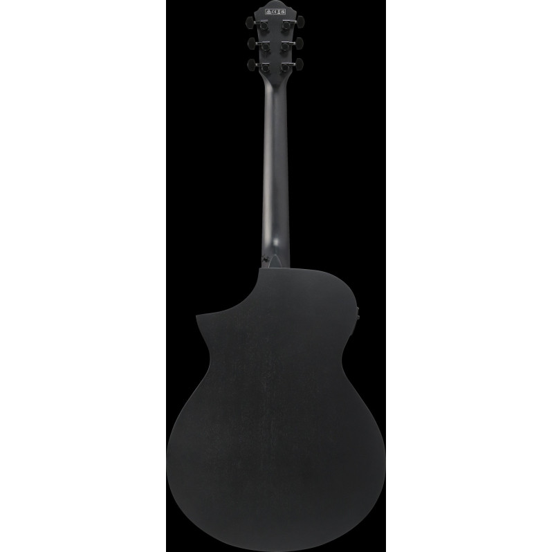 Ibanez AEWC621-BOT AEWC Acoustic Guitar 6-String - Black Out