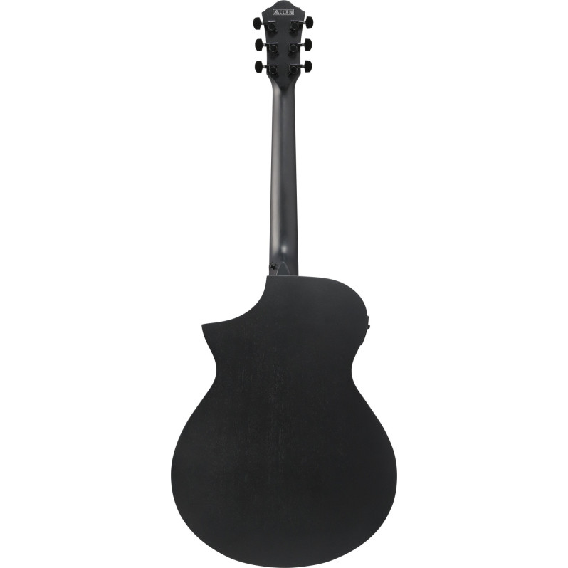 Ibanez AEWC621-BOT AEWC Acoustic Guitar 6-String - Black Out