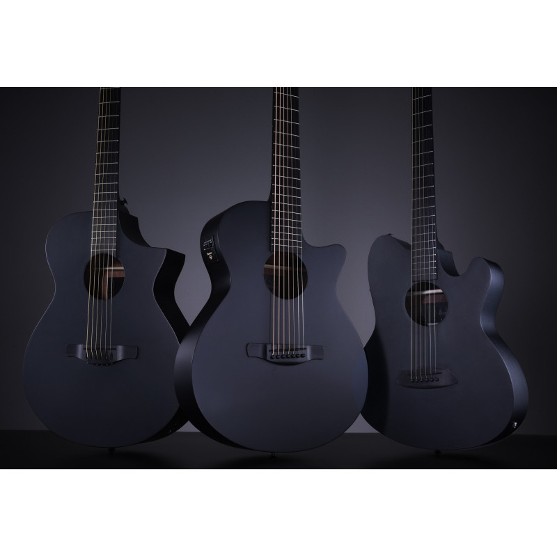 Ibanez AEWC621-BOT AEWC Acoustic Guitar 6-String - Black Out