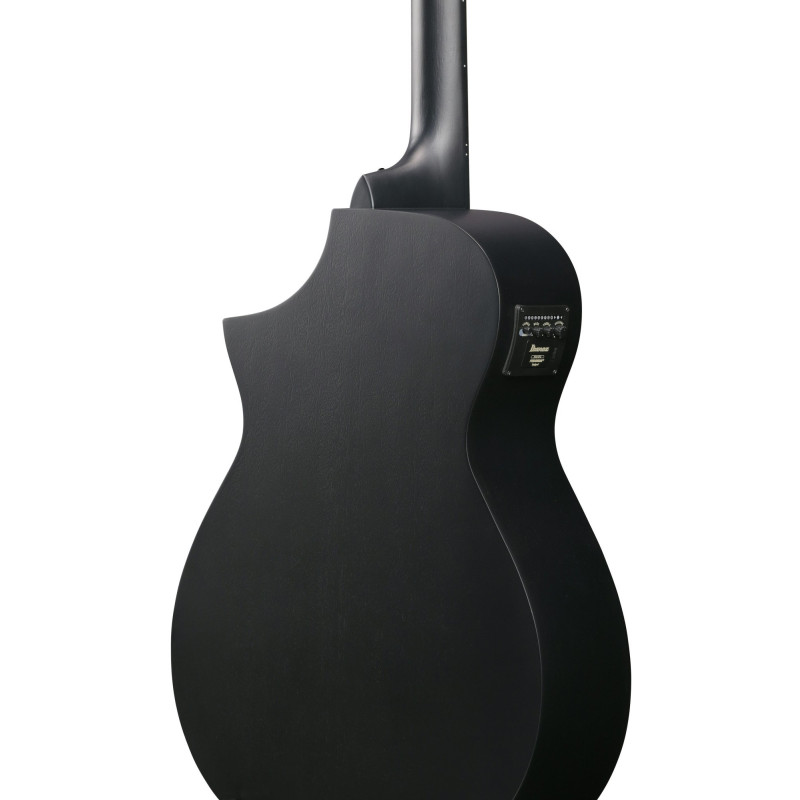 Ibanez AEWC621-BOT AEWC Acoustic Guitar 6-String - Black Out