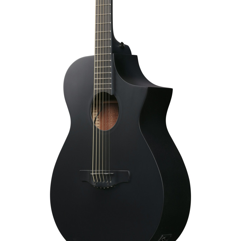 Ibanez AEWC621-BOT AEWC Acoustic Guitar 6-String - Black Out