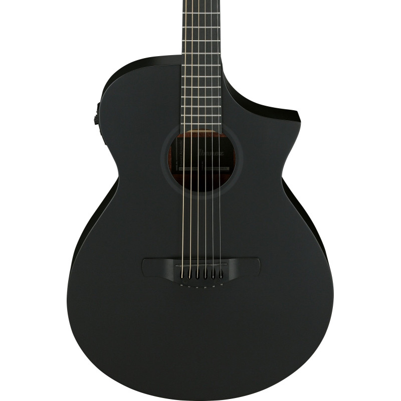 Ibanez AEWC621-BOT AEWC Acoustic Guitar 6-String - Black Out