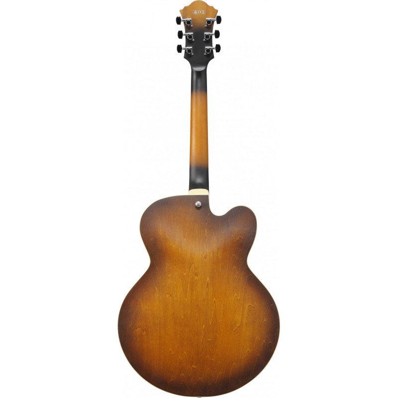 Ibanez AF55L-TF Artcore AF Hollowbody Guitar 6-String Lefty - Tobacco Flat