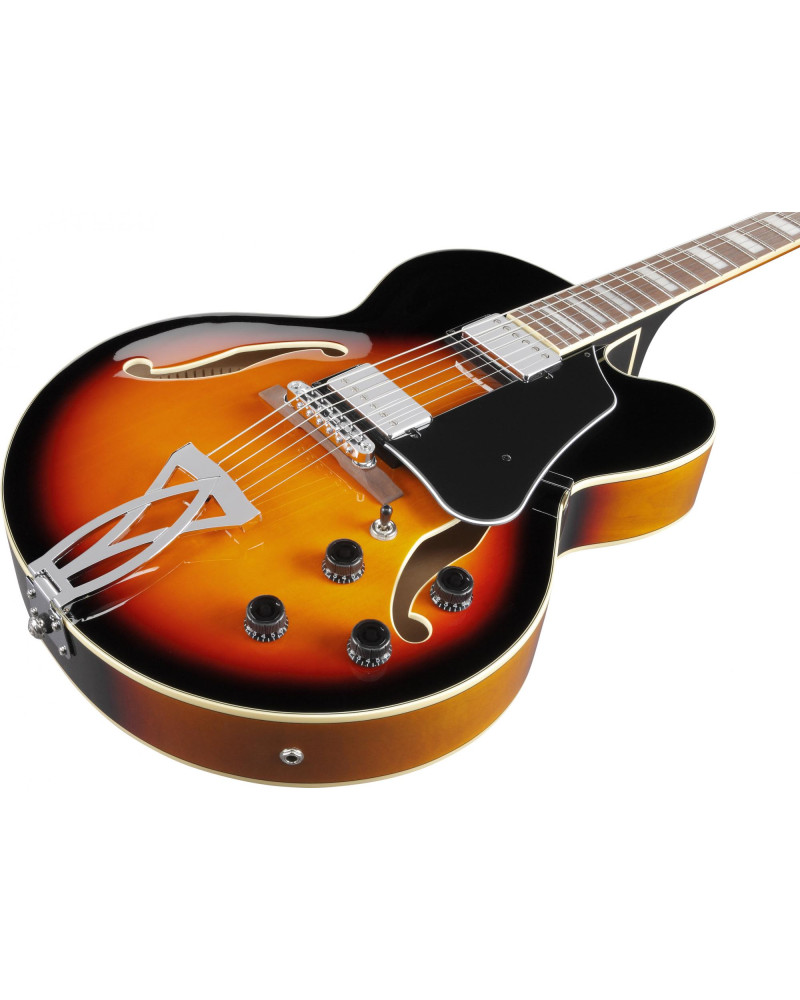 Ibanez AF75-BS Artcore AF Hollowbody Guitar 6-String - Brown Sunburst