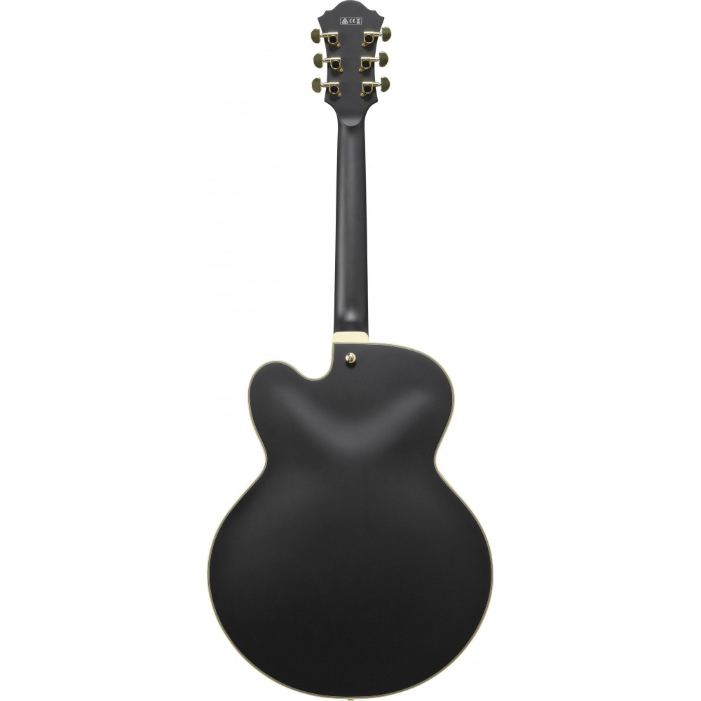 Ibanez AF75G-BKF Artcore AF Hollowbody Guitar 6-String - Black Flat