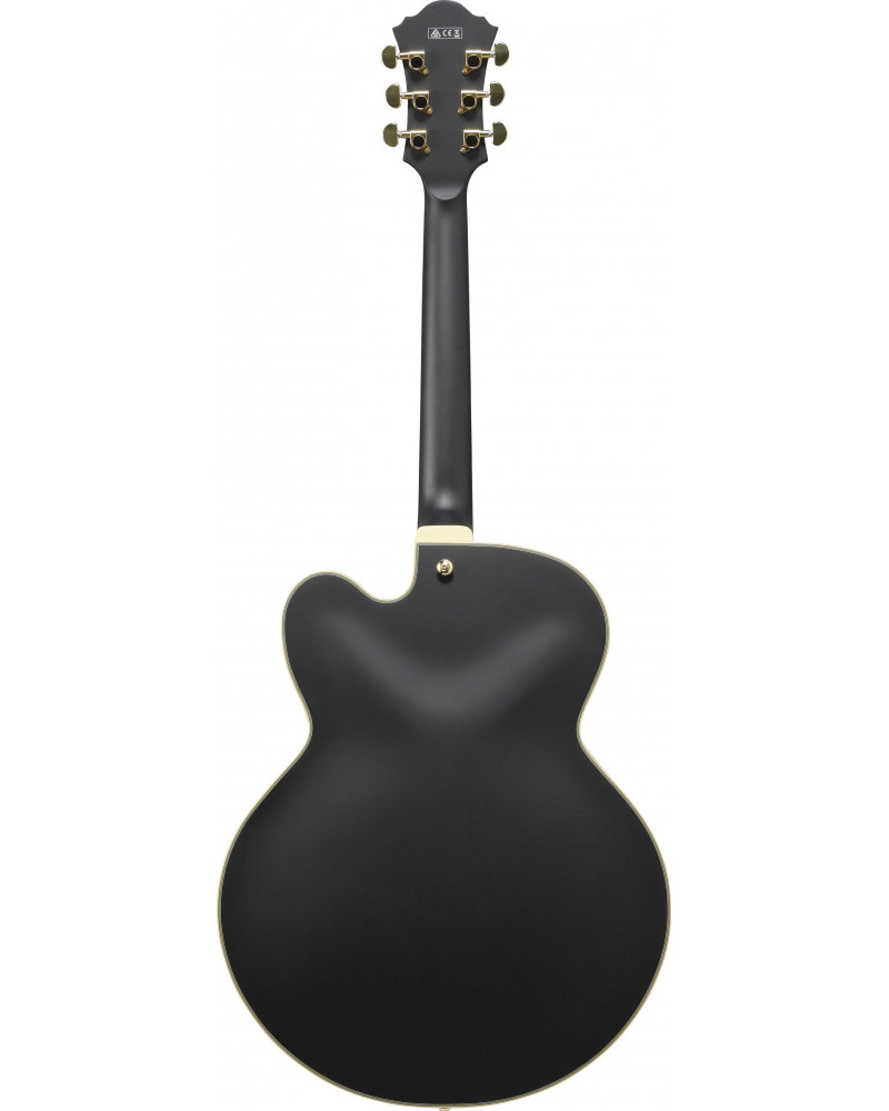 Ibanez AF75G-BKF Artcore AF Hollowbody Guitar 6-String - Black Flat