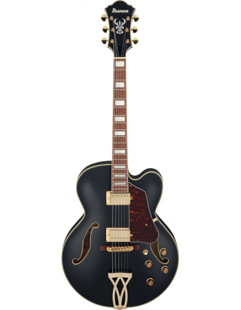 Ibanez AF75G-BKF Artcore AF Hollowbody Guitar 6-String - Black Flat