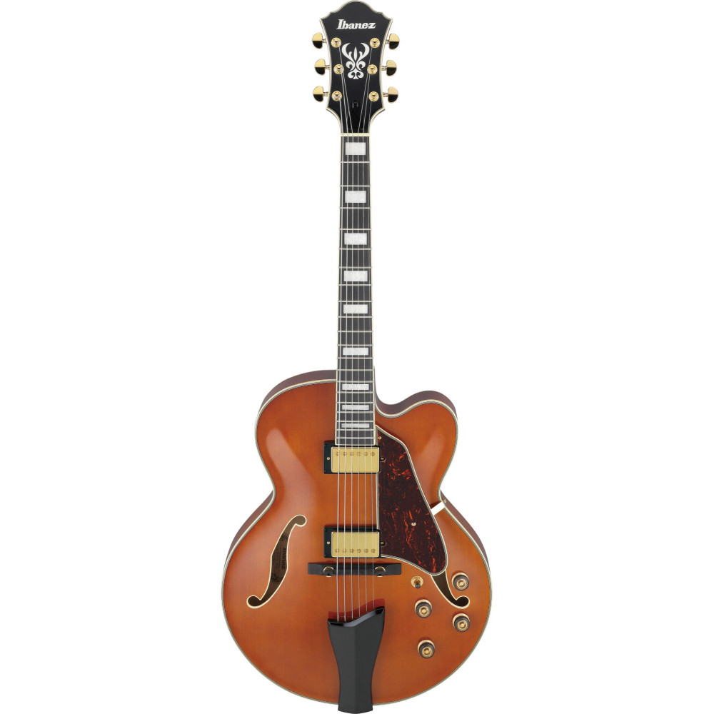 Ibanez AF95-DA Artcore Expressionist AF Hollowbody Guitar 6-String - Dark Amber