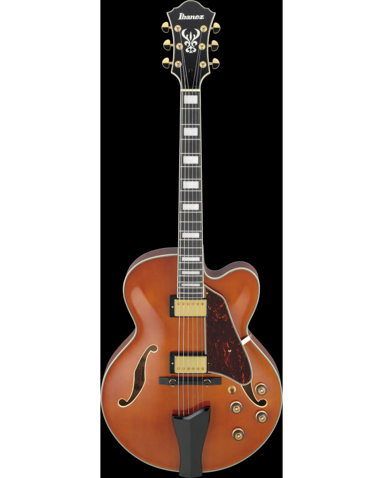 Ibanez AF95-DA Artcore Expressionist AF Hollowbody Guitar 6-String - Dark Amber