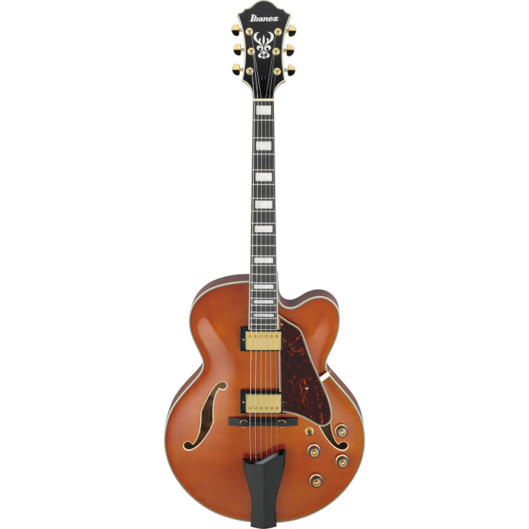 Ibanez AF95-DA Artcore Expressionist AF Hollowbody Guitar 6-String - Dark Amber