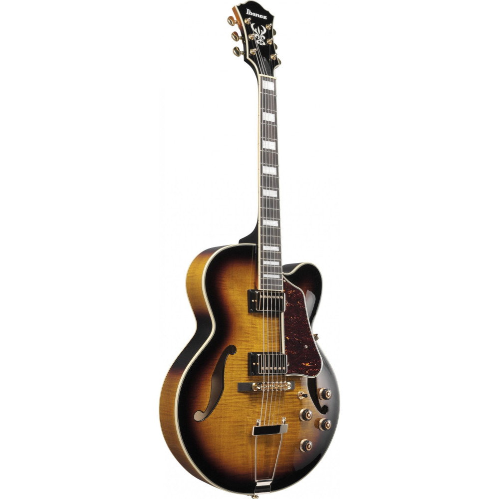 Ibanez AF95FM-AYS Artcore Expressionist AF Hollowbody Guitar 6-String - Antique Yellow Sunburst