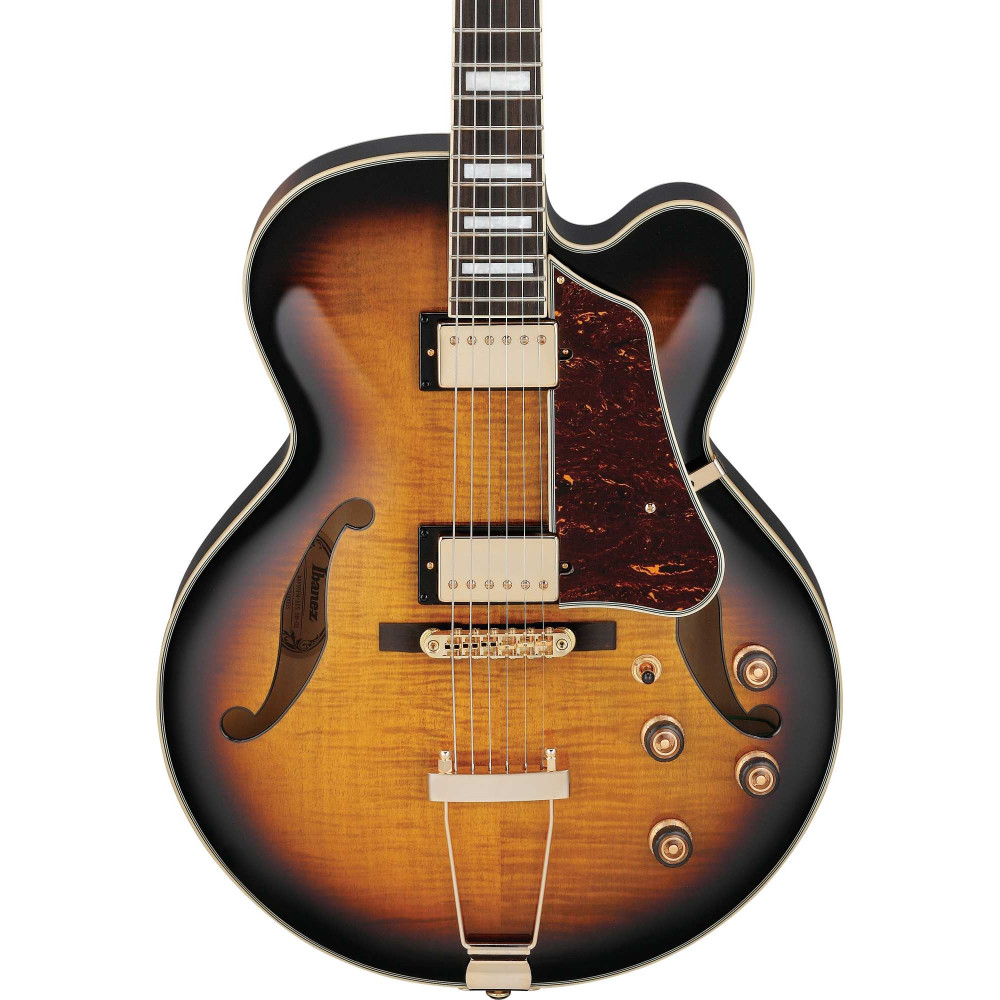 Ibanez AF95FM-AYS Artcore Expressionist AF Hollowbody Guitar 6-String - Antique Yellow Sunburst