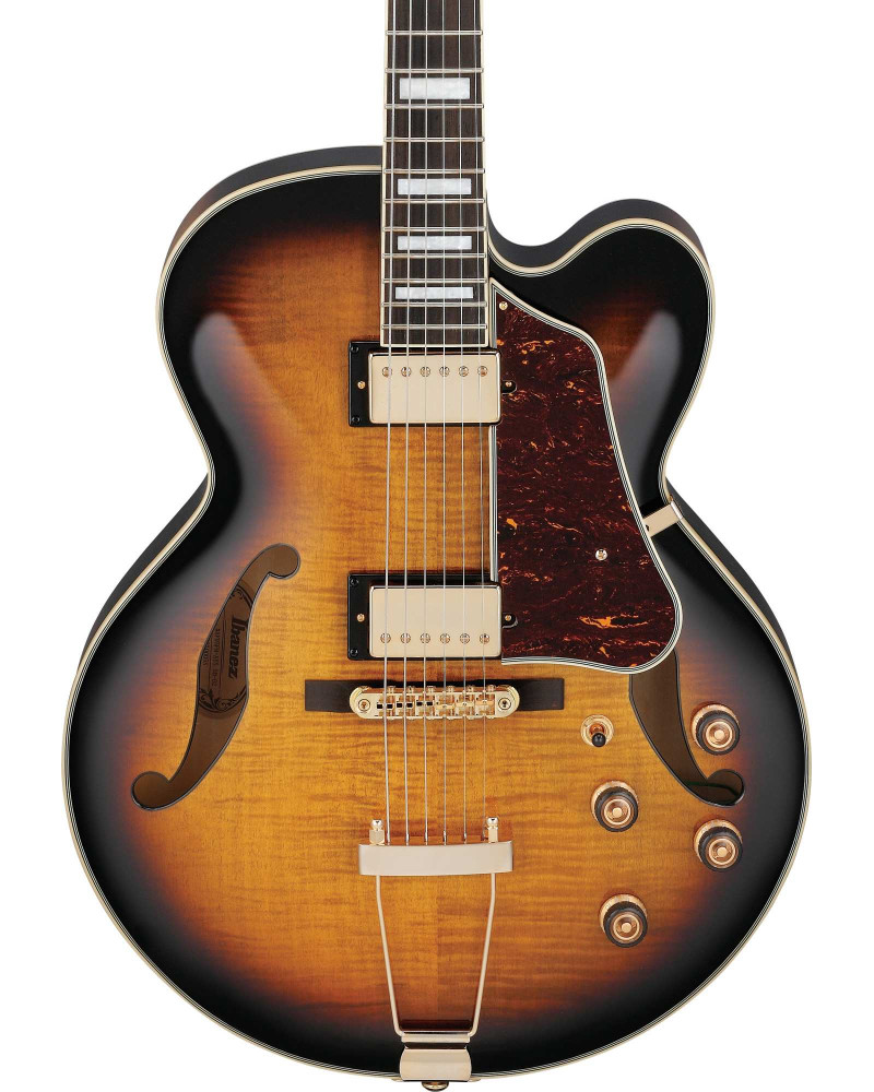 Ibanez AF95FM-AYS Artcore Expressionist AF Hollowbody Guitar 6-String - Antique Yellow Sunburst