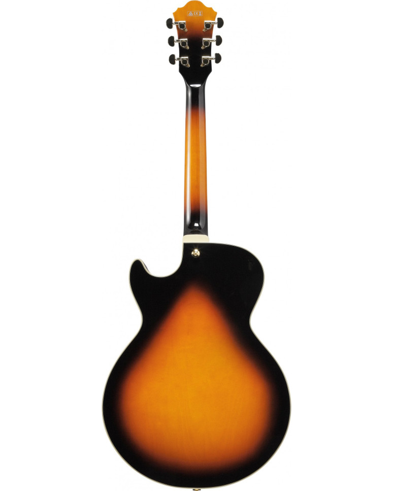 Ibanez AG75G-BS Artcore AG Hollow Body Guitar 6-String - Brown Sunburst