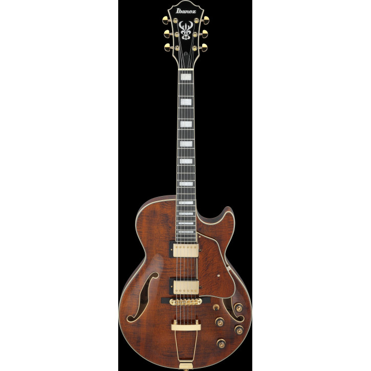 Ibanez AG95MG-DA Artcore Expressionist AG Hollow Body Guitar 6-String - Dark Amber