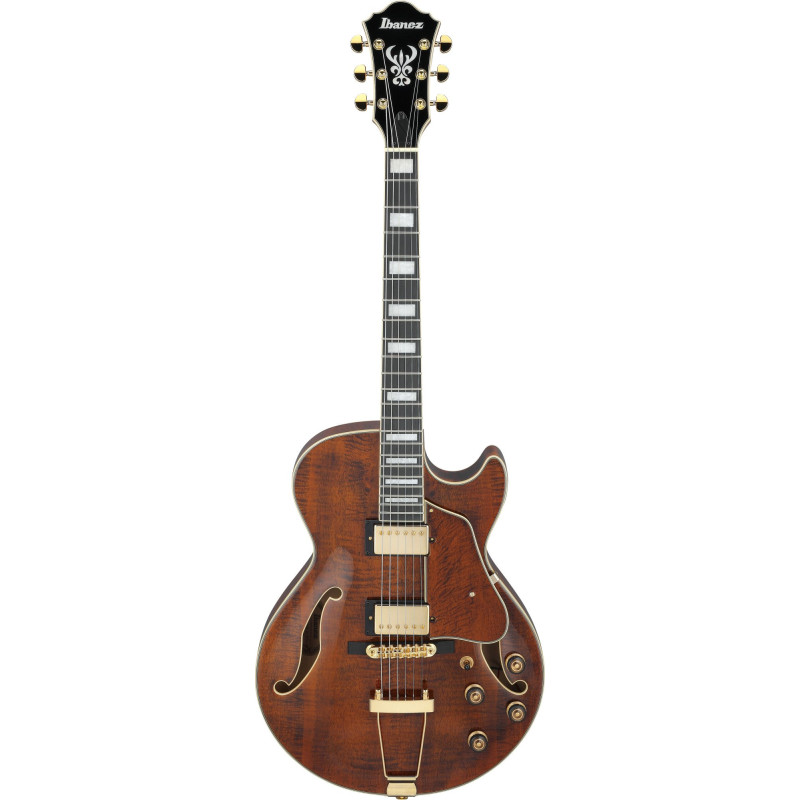 Ibanez AG95MG-DA Artcore Expressionist AG Hollow Body Guitar 6-String - Dark Amber