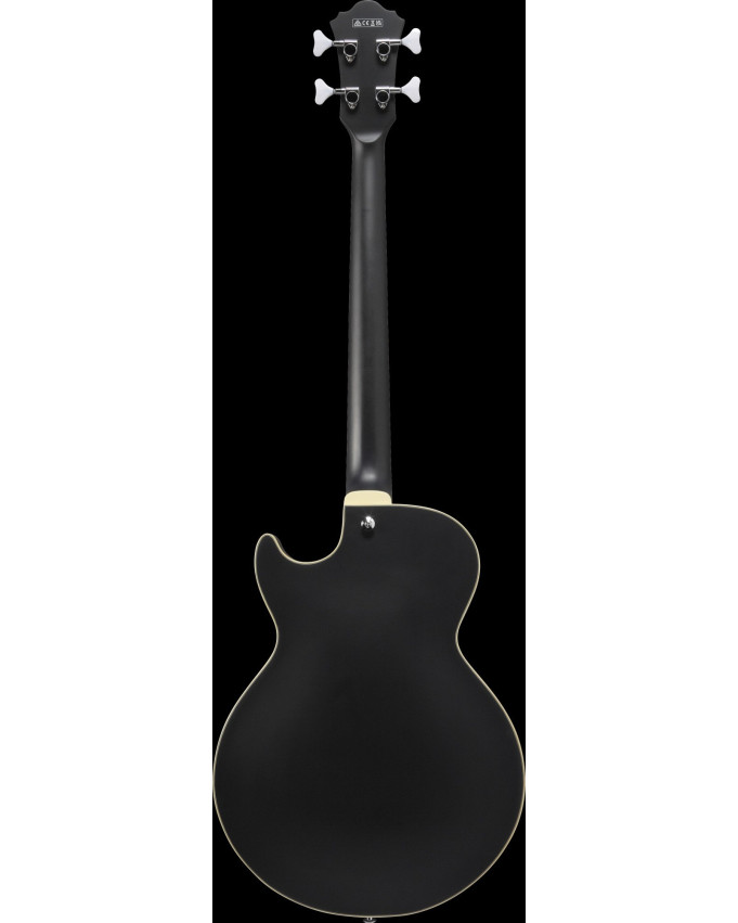Ibanez AGB200-BKF Artcore Hollow Body Bass 4-String - Black Flat