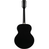 Ibanez AJ7012M1E-BK Artwood AJ Acoustic Guitar12-String - Black High Gloss