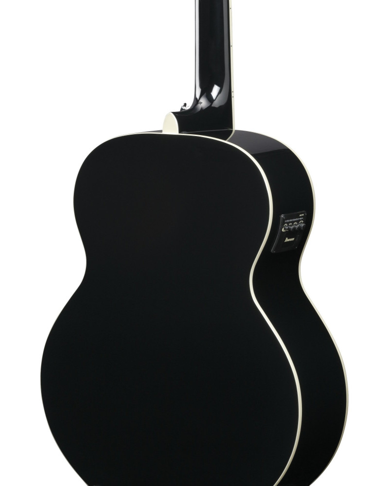 Ibanez AJ7012M1E-BK Artwood AJ Acoustic Guitar12-String - Black High Gloss