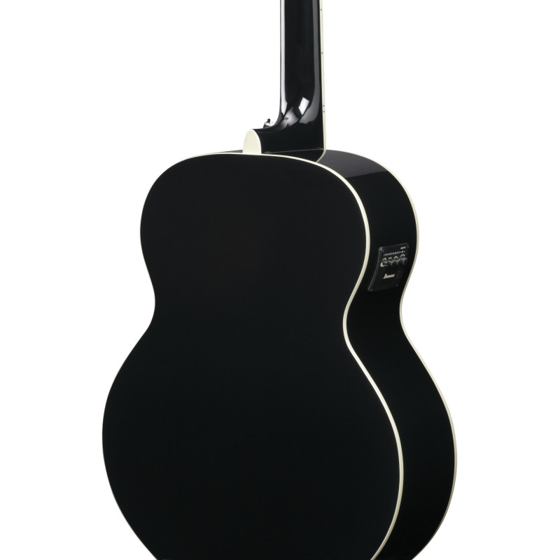 Ibanez AJ7012M1E-BK Artwood AJ Acoustic Guitar12-String - Black High Gloss