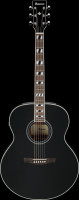 Ibanez AJ70M1E-BK AJ Acoustic Guitar 6-String - Black High Gloss
