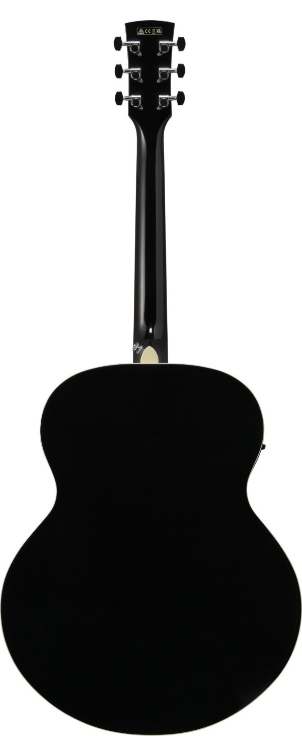 Ibanez AJ70M1E-BK AJ Acoustic Guitar 6-String - Black High Gloss