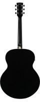 Ibanez AJ70M1E-BK AJ Acoustic Guitar 6-String - Black High Gloss