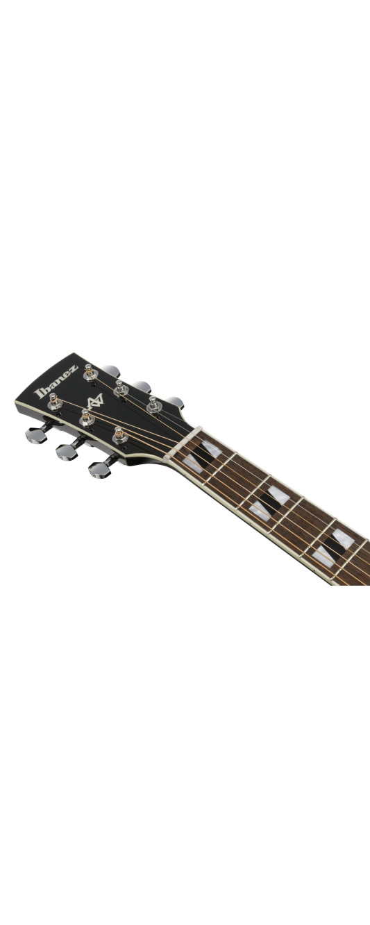 Ibanez AJ70M1E-BK AJ Acoustic Guitar 6-String - Black High Gloss