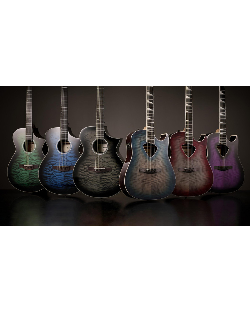 Ibanez ALT50FA-BDB ALT Acoustic Guitar 6-String - Blue Doom Burst High Gloss
